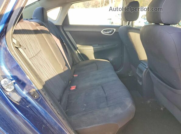 3N1AB7APXHY274961 2017 NISSAN SENTRA Blue Widok tylnych siedzeń