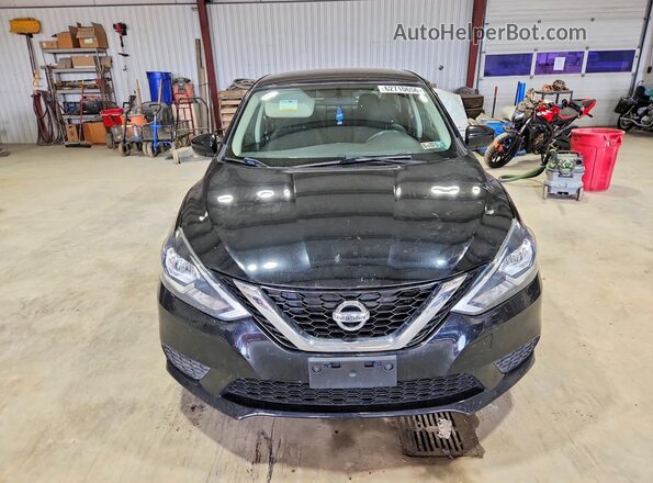 3N1AB7APXHY280744 2017 NISSAN SENTRA Black Front view