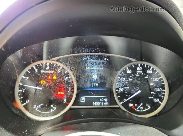 3N1AB7APXHY280744 2017 NISSAN SENTRA Black Instrument cluster view
