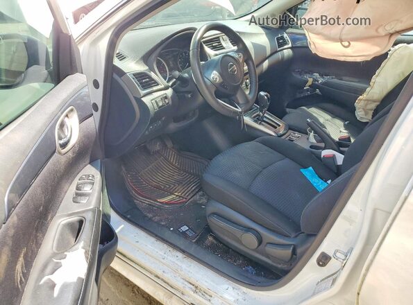 3N1AB7APXHY285328 2017 NISSAN SENTRA White Widok deski rozdzielczej