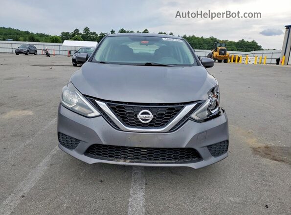 3N1AB7APXHY318084 2017 NISSAN SENTRA Gray Widok z przodu
