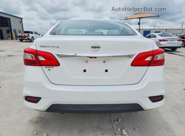 3N1AB7APXHY335015 2017 NISSAN SENTRA White Rear view