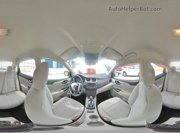 3N1AB7APXHY335015 2017 NISSAN SENTRA White 360 interior view
