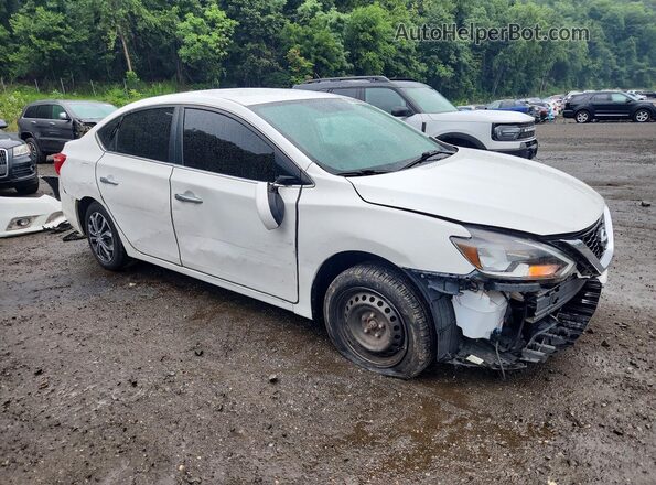 3N1AB7APXHY336293 2017 NISSAN SENTRA White Delantero derecho