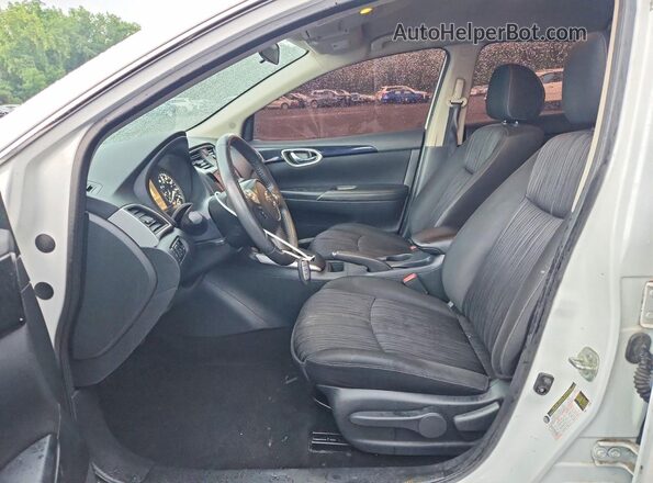 3N1AB7APXHY336293 2017 NISSAN SENTRA White Vista interior delantera