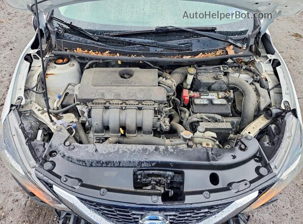 3N1AB7APXHY336293 2017 NISSAN SENTRA White Vista interior trasera