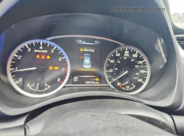 3N1AB7APXHY336293 2017 NISSAN SENTRA White Vista del cuadro de instrumentos