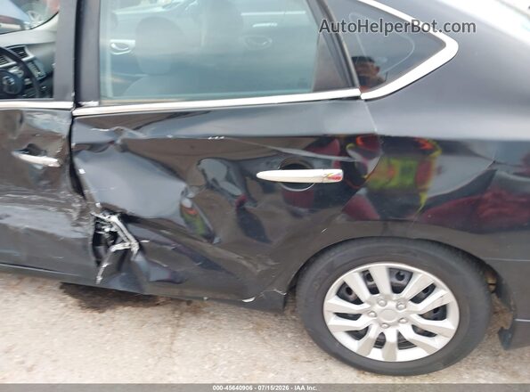 3N1AB7APXHY338965 2017 NISSAN SENTRA Черный Вид спереди