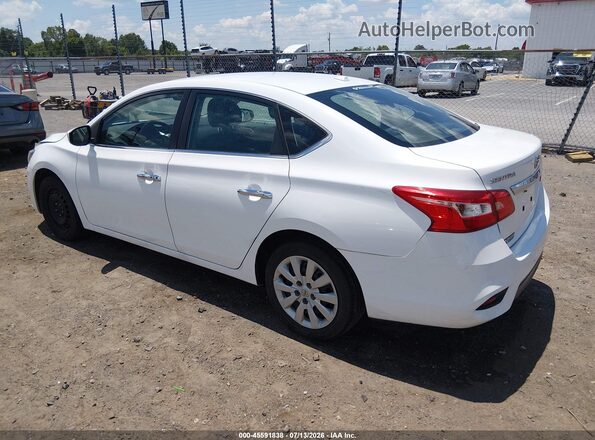 3N1AB7APXHY340246 2017 NISSAN SENTRA White Tył lewy