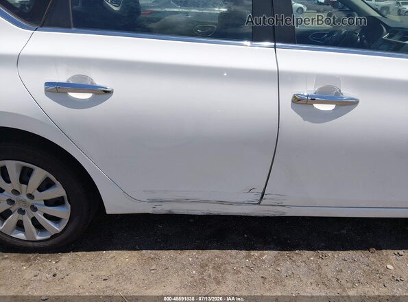 3N1AB7APXHY340246 2017 NISSAN SENTRA White Widok z przodu