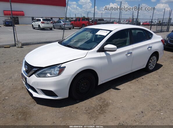 3N1AB7APXHY340246 2017 NISSAN SENTRA White Przód lewy