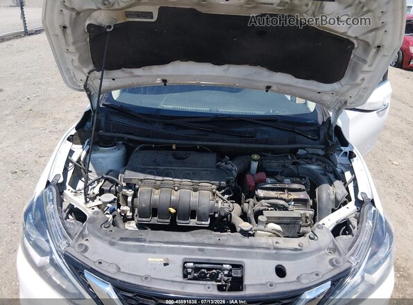 3N1AB7APXHY340246 2017 NISSAN SENTRA White Widok z tyłu