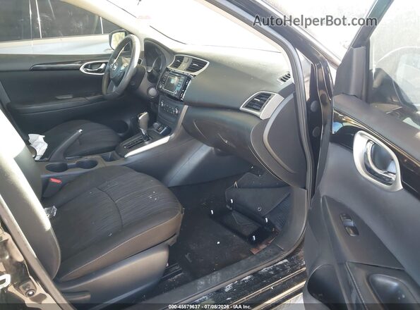 3N1AB7APXHY342823 2017 NISSAN SENTRA Black Vista interior delantera