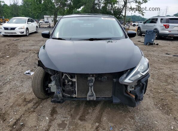 3N1AB7APXHY346953 2017 NISSAN SENTRA Black Vista frontal