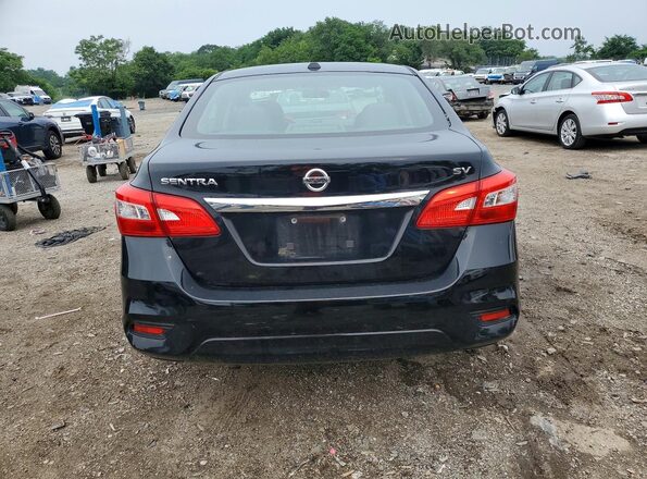 3N1AB7APXHY346953 2017 NISSAN SENTRA Black Vista trasera