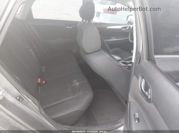 3N1AB7APXHY348010 2017 NISSAN SENTRA Gray VIN კოდის სტიკერის ხედი
