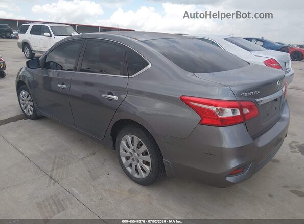 3N1AB7APXHY348010 2017 NISSAN SENTRA Gray უკანა მარცხენა