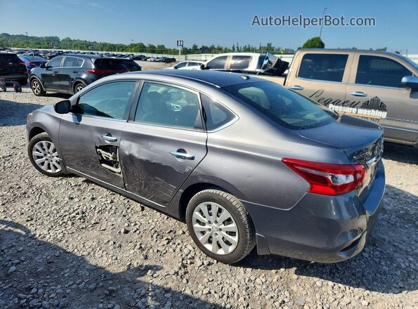 3N1AB7APXHY358360 2017 NISSAN SENTRA Gray Задня ліва чверть