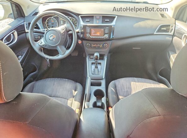 3N1AB7APXHY358360 2017 NISSAN SENTRA Gray Вид панелі приладів