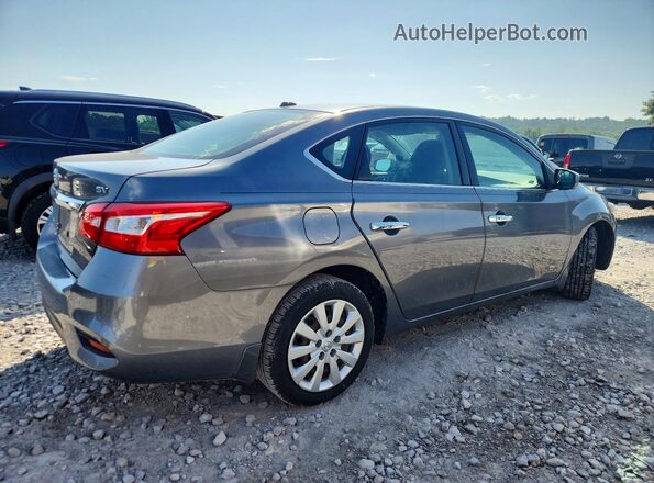 3N1AB7APXHY358360 2017 NISSAN SENTRA Gray Задня права чверть
