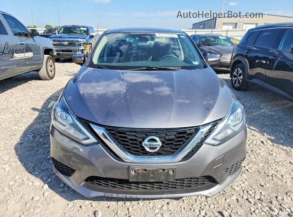 3N1AB7APXHY358360 2017 NISSAN SENTRA Gray Вид спереду