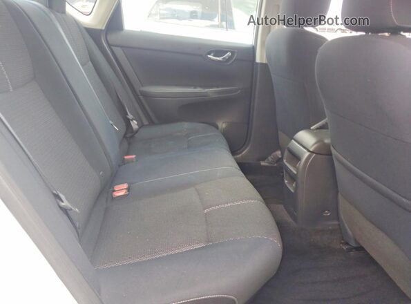 3N1AB7APXHY367513 2017 NISSAN SENTRA White Вид задніх сидінь