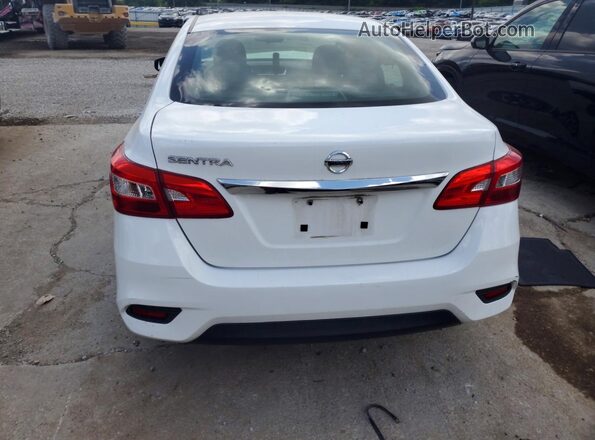 3N1AB7APXHY367513 2017 NISSAN SENTRA White Вид ззаду