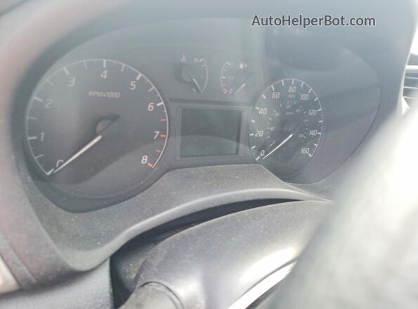 3N1AB7APXHY367513 2017 NISSAN SENTRA White Вид щитка приладів