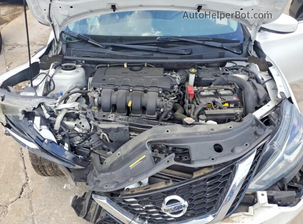 3N1AB7APXHY367513 2017 NISSAN SENTRA White Вид задньої частини салону