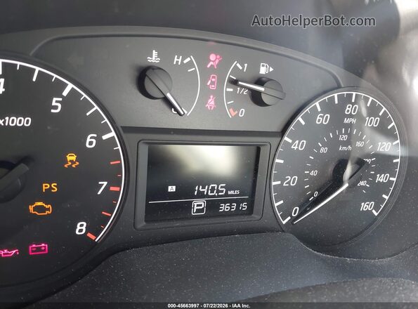 3N1AB7APXHY377507 2017 NISSAN SENTRA Серебряный Вид задних сидений