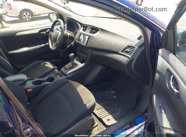 3N1AB7APXHY389544 2017 NISSAN SENTRA Blue Widok wnętrza z przodu