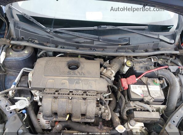 3N1AB7APXHY389544 2017 NISSAN SENTRA Blue Widok z tyłu