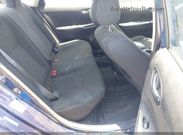 3N1AB7APXHY389544 2017 NISSAN SENTRA Blue Widok naklejki z numerem VIN