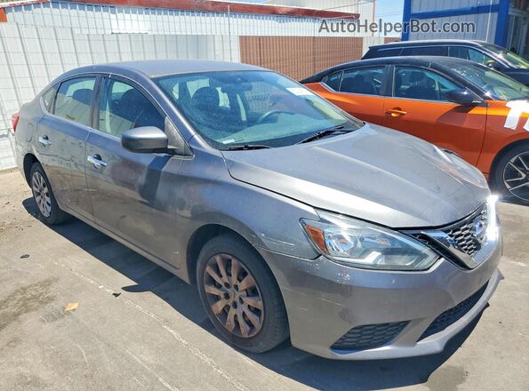 3N1AB7APXHY391049 2017 NISSAN SENTRA Gray Առջևի աջ