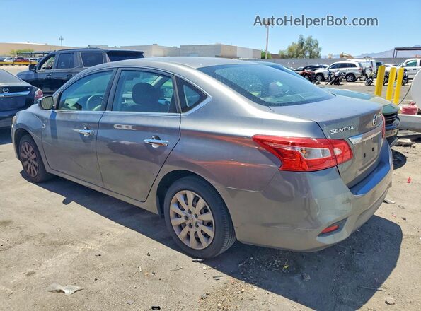 3N1AB7APXHY391049 2017 NISSAN SENTRA Gray Հետևի ձախ