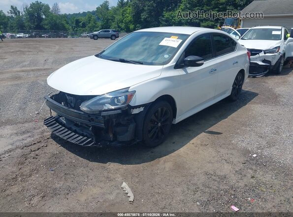 3N1AB7APXHY405192 2017 NISSAN SENTRA White Przód lewy