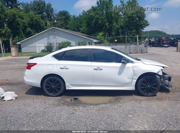 3N1AB7APXHY405192 2017 NISSAN SENTRA White Widok wnętrza 360 stopni