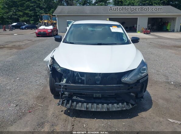 3N1AB7APXHY405192 2017 NISSAN SENTRA White Widok wnętrza z tyłu