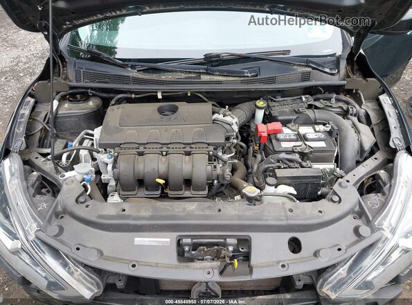 3N1AB7APXJL662758 2018 NISSAN SENTRA Black უკანა ხედი