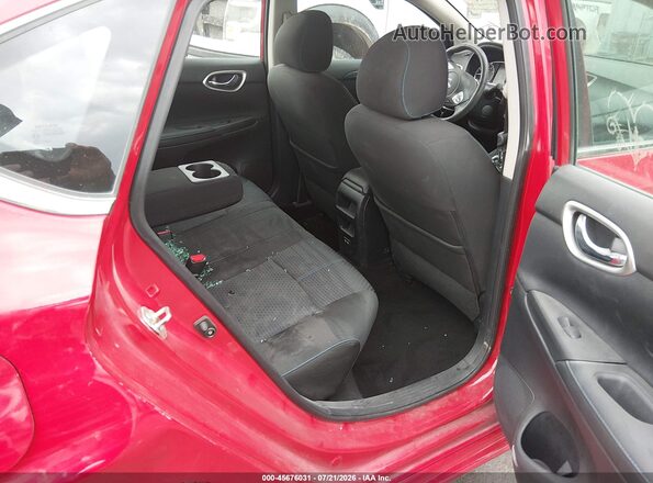 3N1AB7APXJY203328 2018 NISSAN SENTRA Red Вид наклейки з VIN-кодом