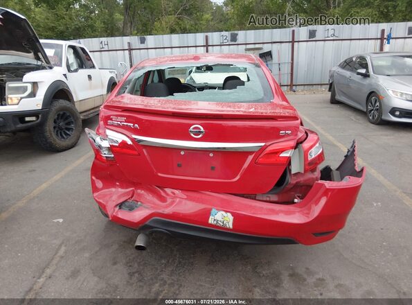 3N1AB7APXJY203328 2018 NISSAN SENTRA Red 