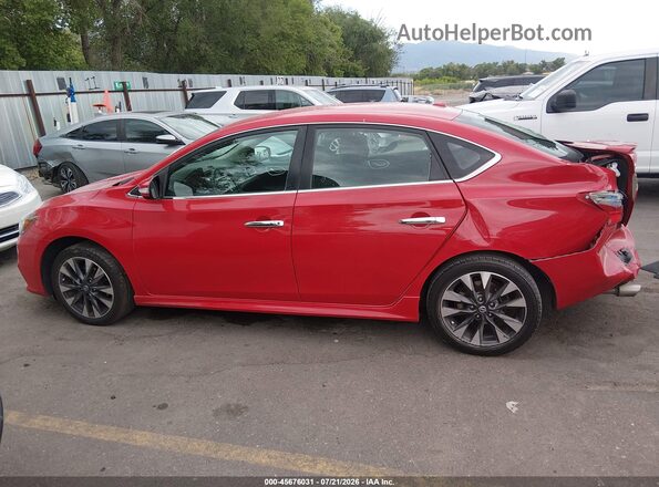 3N1AB7APXJY203328 2018 NISSAN SENTRA Red Панорамний вид салону 360°