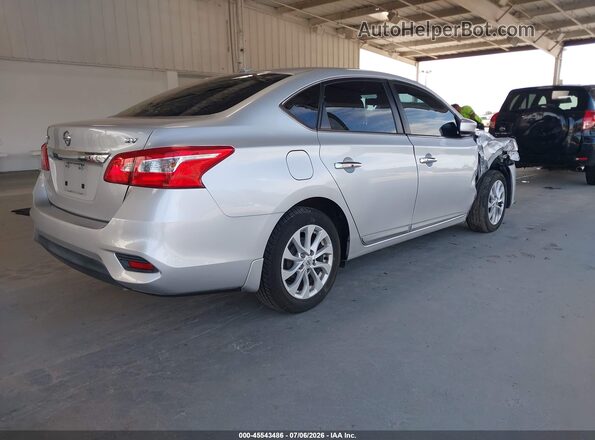 3N1AB7APXJY207430 2018 NISSAN SENTRA Silver Tył prawy