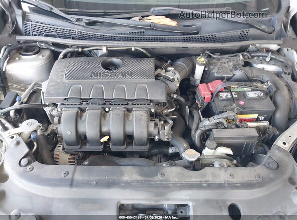 3N1AB7APXJY207430 2018 NISSAN SENTRA Silver Widok z tyłu