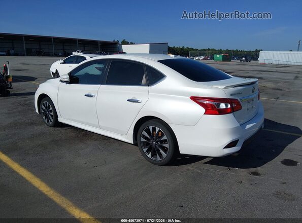 3N1AB7APXJY217665 2018 NISSAN SENTRA White Հետևի ձախ