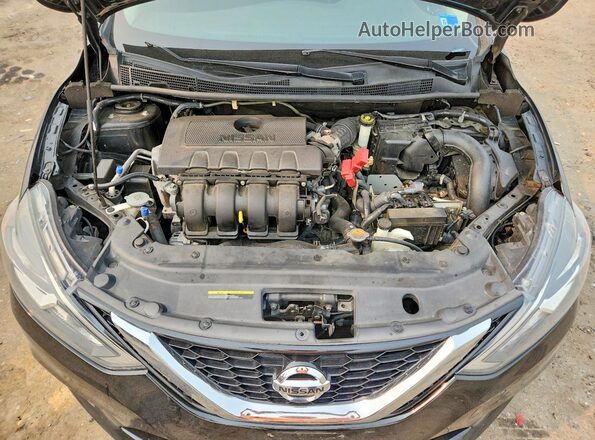 3N1AB7APXJY220582 2018 NISSAN SENTRA Black Rear interior view