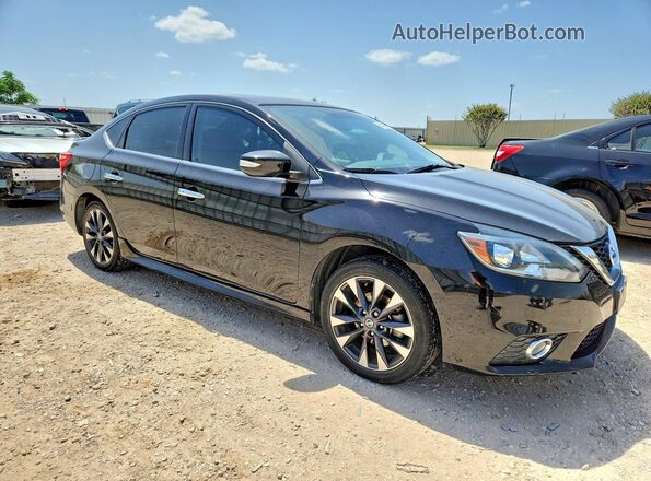 3N1AB7APXJY221554 2018 NISSAN SENTRA Black Front right