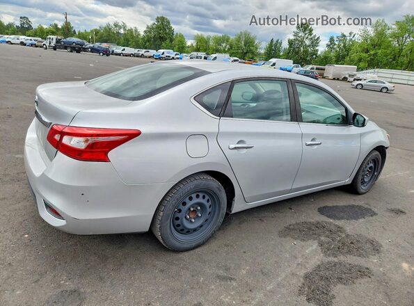 3N1AB7APXJY246731 2018 NISSAN SENTRA Silver Rear right