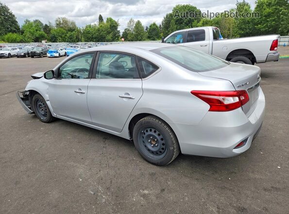 3N1AB7APXJY246731 2018 NISSAN SENTRA Silver Rear left