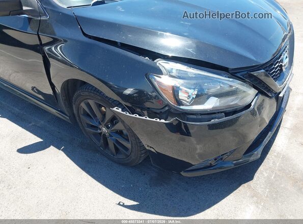 3N1AB7APXJY269622 2018 NISSAN SENTRA Black Front view